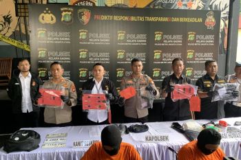 Polisi tembak kaki dua pencuri sepeda motor