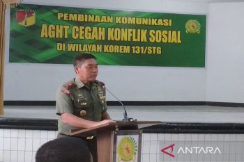 Korem 131/Santiago tingkatkan fasilitas pos pengamanan pulau terluar Talaud