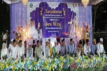 Kepala Kemenag HSU gelar malam Tasyakuran HAB Ke-79