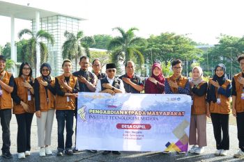Rektor Itera lepas keberangkatan mahasiswa PKM di Desa Cupel Jembrana Bali