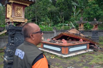 Wabup Tabanan ke perangkat desa: Lapor jika tak bisa tangani bencana
