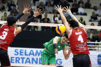 Jakarta LavAni tutup seri Malang kalahkan Palembang Bank Sumsel Babel 3-0