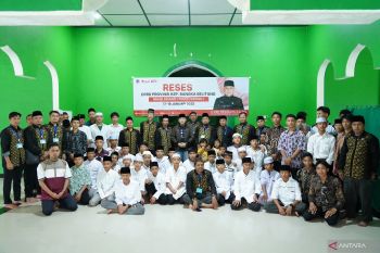 Ketua DPRD Babel motivasi Santri Ponpes Hidayatullah Desa Teru