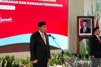 Menteri PKP lantik pejabat eselon II hingga IV di rusun akhir Januari