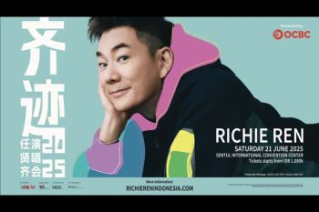 Penyanyi Richie Ren siap guncang SICC pada Juni mendatang