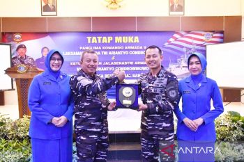 Pangkoarmada Il apresiasi dedikasi seluruh personel Lanal Banjarmasin