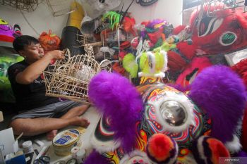 Kerajinan Barongsai di Sidoarjo