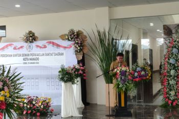 Ini harapan Wali Kota Manado resmikan kantor DPRD