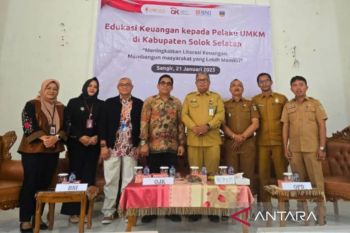 Solok Selatan berikan edukasi keuangan bagi pelaku UMKM