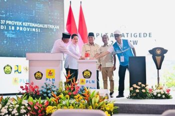 Presiden resmikan proyek strategis ketenagalistrikan, perkuat ketahanan energi nasional