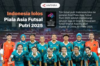 Indonesia lolos Piala Asia Futsal Putri 2025