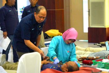 Edukasi Cegah Risiko Kanker, Jajaran Instansi Donor Darah di PLN Sumbar