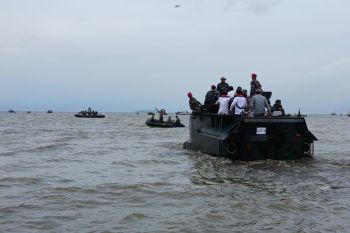 1.500 personel gabungan bongkar pagar laut di Tangerang, Banten