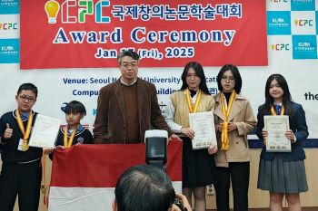 Siswa SD Global Mandiri Cibubur menangkan  medali emas di ajang  ICPC 2025