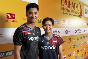 Dejan/Fadia angkat koper di babak pertama Swiss Open 2025