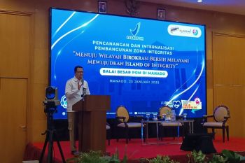 BBPOM Manado canangkan dan internalisasi pembangunan zona integritas