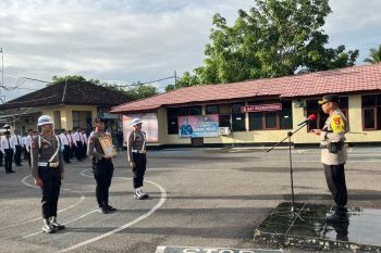 Terlibat narkoba, Lima anggota polisi di Dompu dipecat secara tidak terhormat