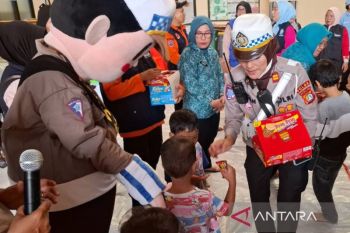 Penyembuhan trauma bagi anak-anak korban kebakaran terus diberikan