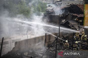 Gulkarmat Jakpus pastikan kebakaran di Mangga Besar telah padam
