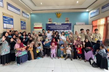 KKN Unram sosialisasi stunting dan literasi gizi di Aikmel Utara Lombok Timur