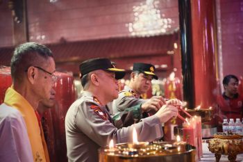 Kapolda Lampung sebut ibadah Imlek berjalan aman