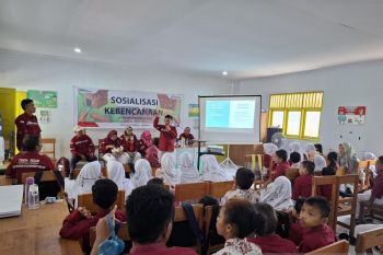 Pertamina Patra Niaga Sulawesi gelar sosialisasi kebencanaan di sekolah