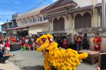 Atraksi barongsai dinilai sebagai cerminan toleransi beragama di Banda Aceh