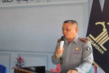 Lapas Ulu Siau di Sitaro libatkan tenaga administrasi pada pengamanan saat libur