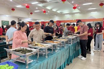 Vihara Maitreya Batam siapkan 10 menu makanan vegetarian pada Imlek 2025