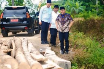 Bupati OKU Timur: Jembatan Desa Sukamaju  dibangun 2025
