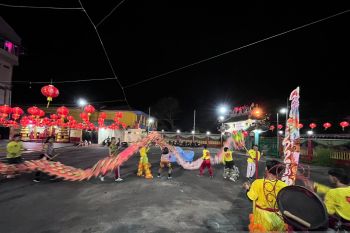 Perayaan Imlek di Bangka meriah sebagai wujud persaudaraan