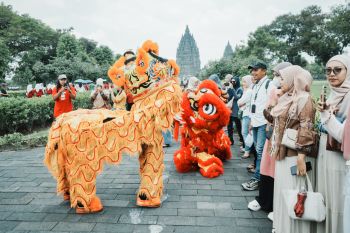 Momen libur panjang Candi Prambanan dikunjungi 88.762 wisatawan