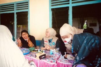 KKN Unila lakukan sosialisasi bahaya minuman berpemanis di Desa Rejo Basuki