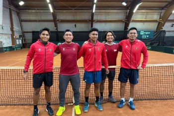 Tim Davis Indonesia adaptasi lapangan dan cuaca di Slovenia