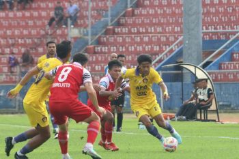 Persik Kediri versus Barito Putera 1-1