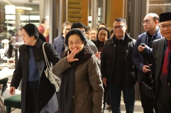 Akan berbicara di World Leaders Summit, Megawati tiba di Roma Italia