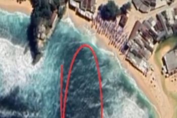 Pasang papan larangan, wisata pantai aman dari Rip Current,