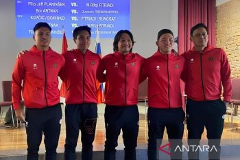 Tim Davis Indonesia bertekad curi poin di hari pertama lawan Slovenia