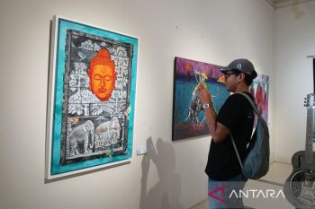 35 karya seni rupa alumni ISI 93 dipamerkan di Limanjawi Borobudur
