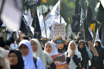 Aksi bela Palestina di Padang