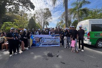 Fakultas Kedokteran UMPR cek kesehatan gratis sebagai pengabdian masyarakat