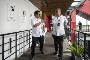 Wamenkomdigi berkunjung ke ANTARA Heritage Center