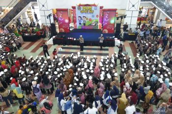 Satlantas Polrestabes Palembang edukasi  tertib lalu lintas sejak dini