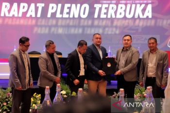 KPU tetapkan Rudy Susmanto sebagai Bupati Bogor terpilih