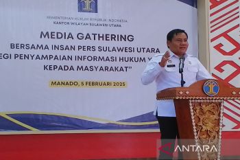 13 OBH di Sulut beri bantuan hukum gratis bagi masyarakat miskin