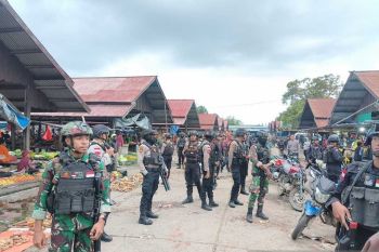 TNI/Polri gelar patroli gabungan di Wamena cegah kericuhan