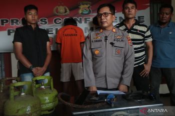 Dua pelaku spesialis pencurian tabung elpiji di Mataram ditangkap