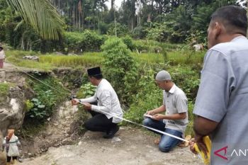 Dukung ketahanan pangan, Nagari Panti Selatan bangun jembatan usaha tani Rp160 juta
