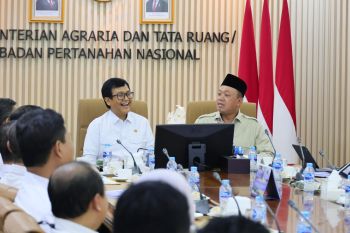 Kementerian ATR/BPN-BPK adakan entry meeting, Nusron: Siap transparan, akomodatif dan terus Bebenah