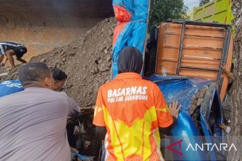 Empat korban tewas akibat kecelakaan yang hendak berwisata ke Palabuhanratu